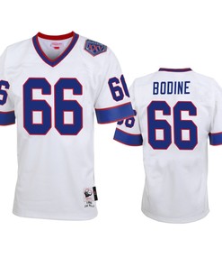 Buffalo Bills Russell Bodine White Vintage Replica Jersey - Men