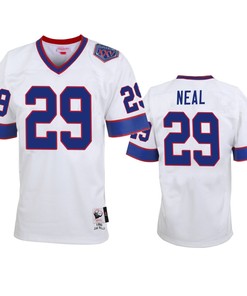 Buffalo Bills Siran Neal White Vintage Replica Jersey - Men
