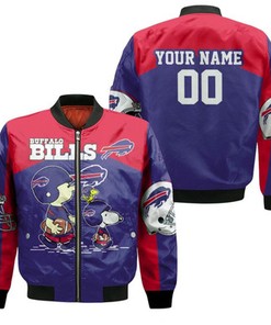 Buffalo Bills Snoopy Fan Now Any Forever 2020 Afc East Champions Personalized Bomber Jacket Model 776