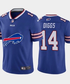 Buffalo Bills Stefon Diggs #14 Nfl 2020 Cobalt Jersey