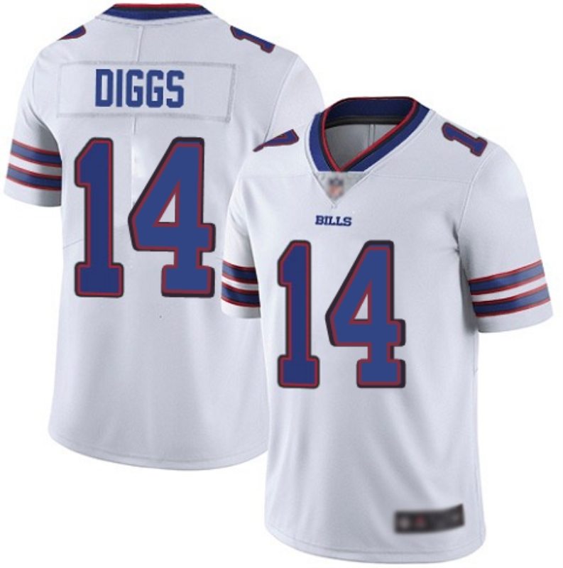 Buffalo Bills Stefon Diggs #14 Nfl 2020 White Jersey