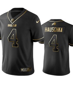 Buffalo Bills Steven Hauschka Black Golden Edition 2019 Vapor Untouchable Limited Jersey - Mens