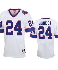 Buffalo Bills Taron Johnson White Vintage Replica Jersey - Men