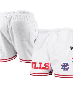 Buffalo Bills Team White/Red Mesh Shorts - Men