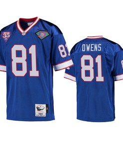 Buffalo Bills Terrell Owens Royal Vintage Replica Jersey - Mens
