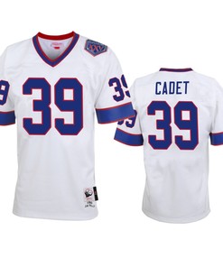 Buffalo Bills Travaris Cadet White Vintage Replica Jersey - Men