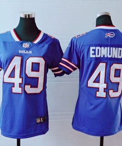 Buffalo Bills Tremaine Brandedmunds #49 Nfl 2020 Navy Blue Jersey