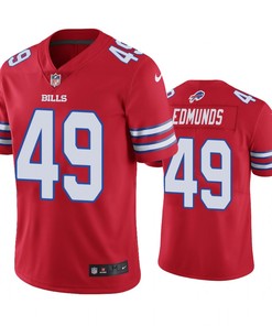 Buffalo Bills Tremaine Edmunds Red Nike Color Rush Limited Jersey