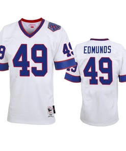 Buffalo Bills Tremaine Edmunds White Vintage Replica Jersey - Men