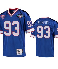 Buffalo Bills Trent Murphy Royal Vintage Replica Jersey - Men