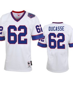 Buffalo Bills Vladimir Ducasse White Vintage Replica Jersey - Men