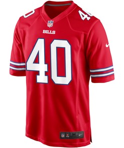 Buffalo Bills Von Miller 40 Alternate Game Jersey - Red Jersey