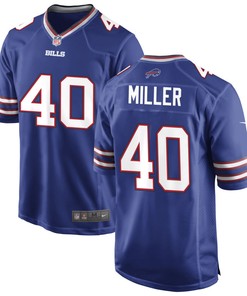 Buffalo Bills Von Miller 40 Nfl American Footballl Royal Game Jersey Gift For Bills Fans