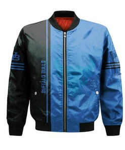 Buffalo Bulls Bomber Jacket Half Style - NCAA