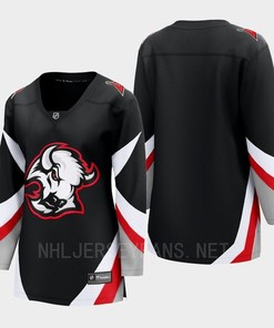 Buffalo Sabres 2022-23 Goathead Third Women Premier Breakaway Jersey Black