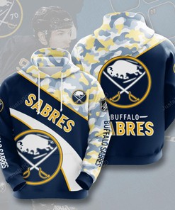 Buffalo Sabres 3D Hoodie Zip Hoodie 02