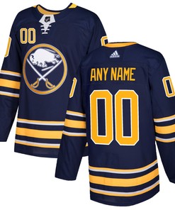 Buffalo Sabres Adidas Authentic Custom Jersey Navy Custom Jerseys Nhl