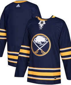 Buffalo Sabres Adidas Home Authentic Blank Jersey Navy Nhl
