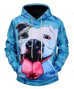 Bulldog 3D Hoodie Zip Hoodie