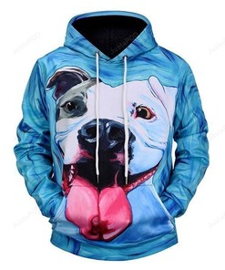 Bulldog 3D Hoodie Zip Hoodie