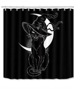 Bulldog Dog Breeds Shower Curtain for Farmhouse Bathroom Decor