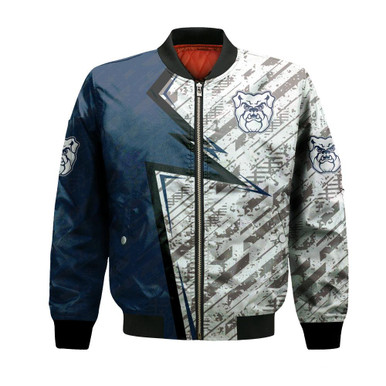 Butler Bulldogs Bomber Abstract Pattern Sport- NCAA