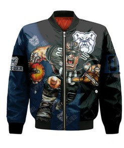 Butler Bulldogs Bomber Jacket Football Go On - NCAA