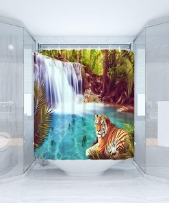 Butterfly and Flower Shower Curtain for Elegant and Aesthetic Bathroom Decor