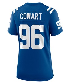 Byron Cowart Indianapolis Colts Women's Game Player Jersey - Royal
