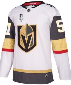 Byron Froese 51 Vegas Golden Knights Stanley Cup 2023 Final Patch Away Breakaway Men Jersey - White