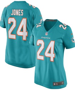 Byron Jones Miami Dolphins Womens Game Jersey - Aqua Nfl