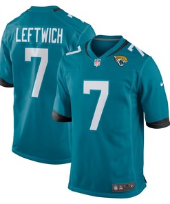 Byron Leftwich Jacksonville Jaguars Retired Player Game Jersey Teal Nfl
