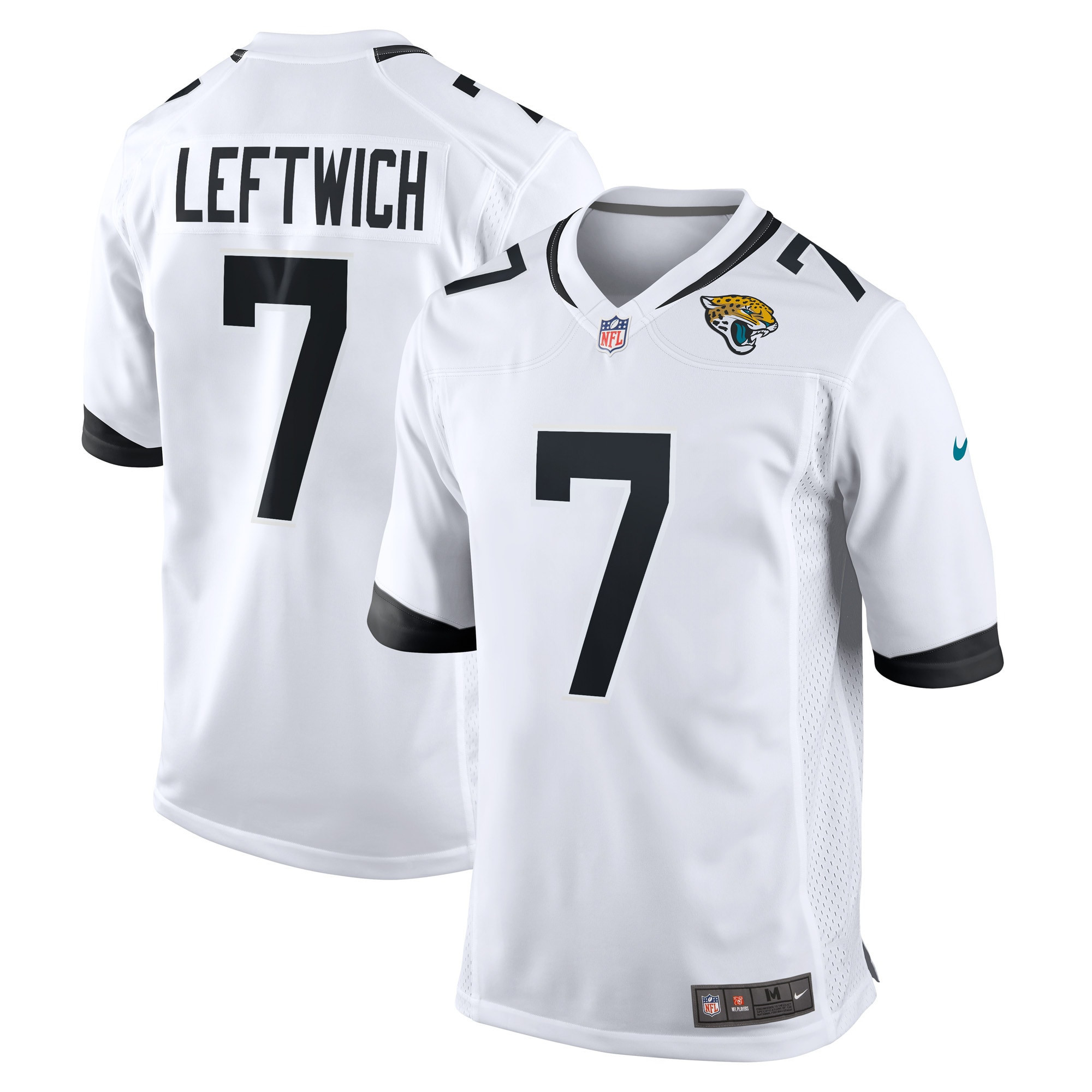 Byron Leftwich Jacksonville Jaguars Retired Player Game Jersey - White Nfl