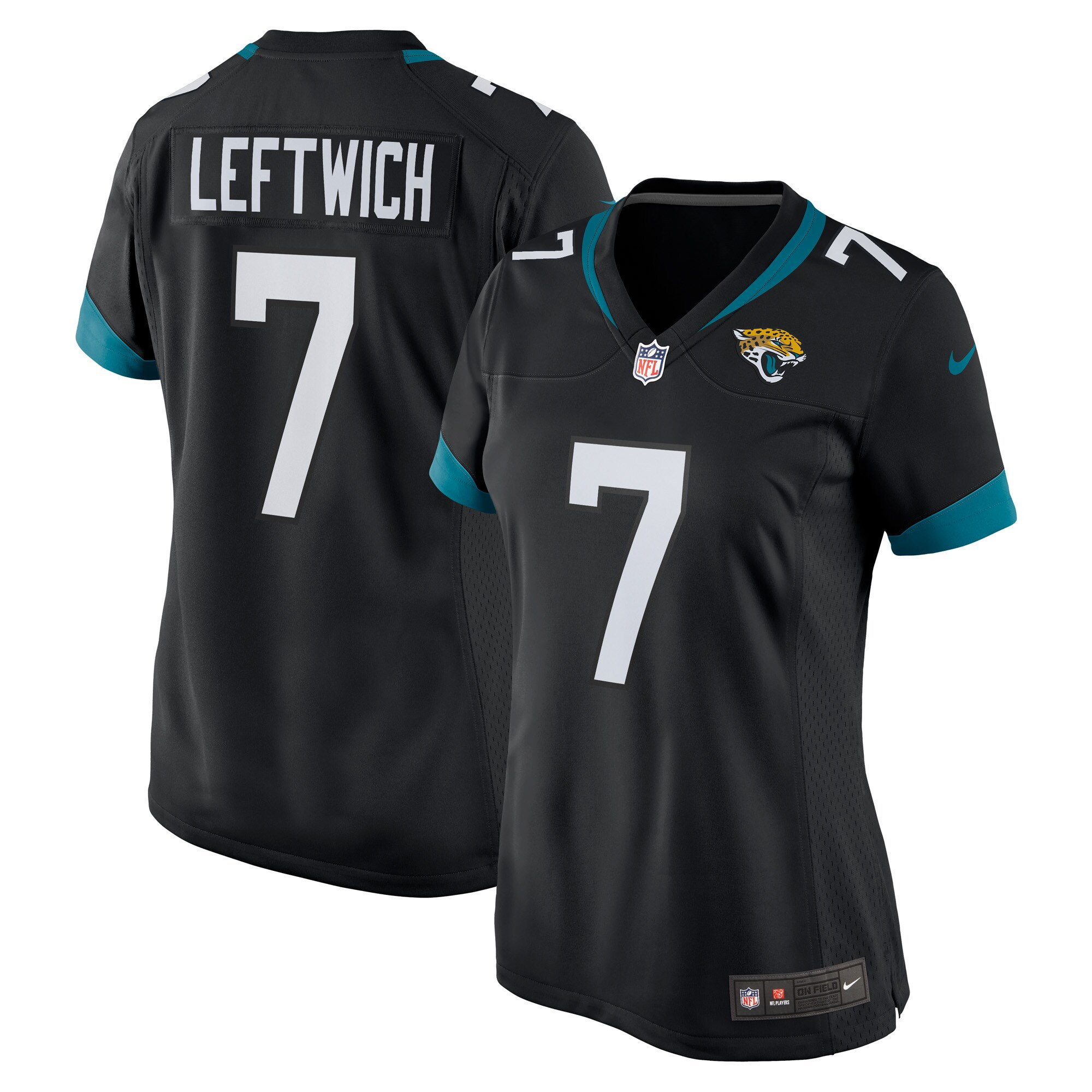 Byron Leftwich Jacksonville Jaguars Womens Alternate Retired Player Game Jersey - Black Nfl