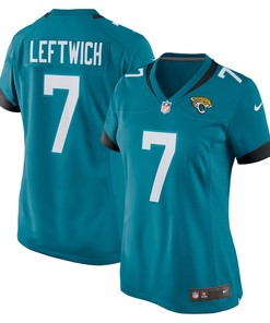 Byron Leftwich Jacksonville Jaguars Womens Retired Player Game Jersey Teal Nfl