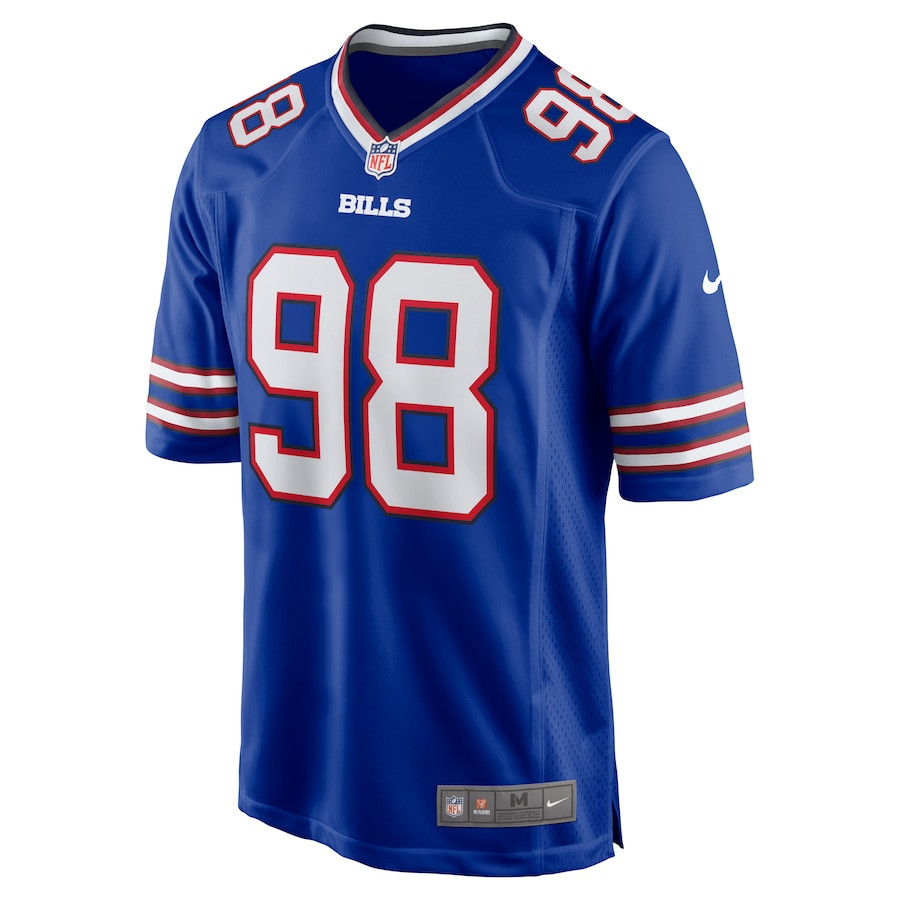 CJ Brewer Buffalo Bills Player Game Jersey - Royal