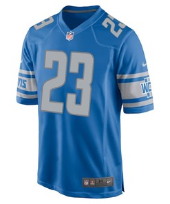 C.J. Gardner-Johnson 23 Detroit Lions Game Men Jersey - Blue