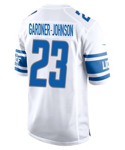 C.J. Gardner-Johnson 23 Detroit Lions Game Men Jersey - White