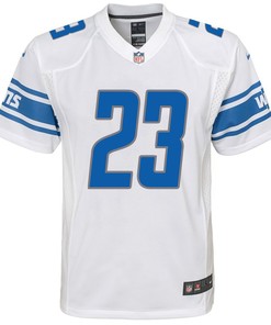 C.J. Gardner-Johnson 23 Detroit Lions Game Youth Jersey - White
