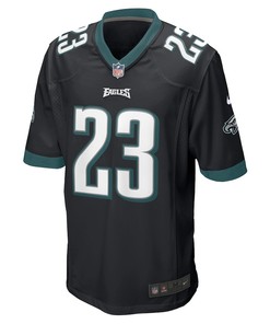 C.J. Gardner-Johnson 23 Philadelphia Eagles Alternate Game Player Jersey - Black