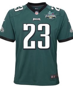 C.J. Gardner-Johnson 23 Philadelphia Eagles Super Bowl LVII Champions 2 Stars 2 Stars Youth Game Jersey - Black