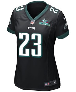 C.J. Gardner-Johnson 23 Philadelphia Eagles Super Bowl LVII Champions Women Game Jersey - Black
