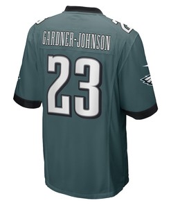 C.J. Gardner-Johnson Philadelphia Eagles Game Player Jersey - Midnight Green