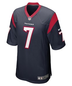 CJ Stroud 7 Houston Texans Youth 2023 Draft First Round Pick Game Jersey - Navy