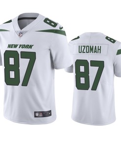 C.J. Uzomah New York Jets White Vapor Limited Jersey