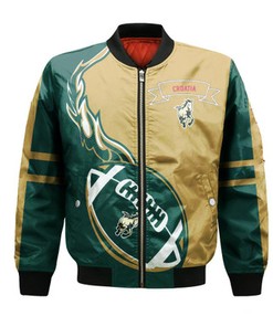 C.N.S.C. Toronto Croatia Bomber Jacket Flame Ball - CA SOCCER