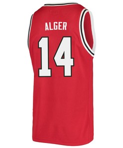 Cade Alger 14 San Diego State Aztecs 2023 Basketball Jersey- Men Red