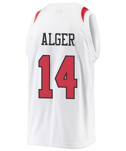 Cade Alger 14 San Diego State Aztecs 2023 Basketball Jersey- Men White