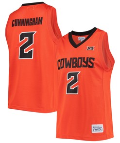Cade Cunningham Oklahoma State Cowboys Original Retro Brand Alumni Commemorative Replica Basketball Jersey - Orange Ncaa