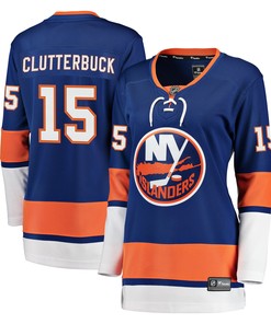 Cal Clutterbuck New York Islanders Fanatics Branded Womens Breakaway Player Jersey - Royal Nhl